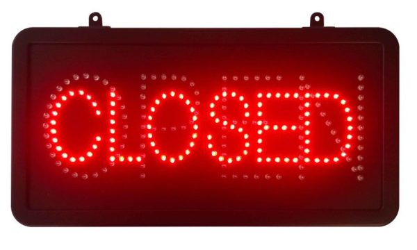 Enseigne lumineuse LED "Open - Closed" – Image 2